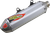 PRO CIRCUIT 0162035A T-6 Slip-On Silencer - FE350/501