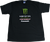 PRO CIRCUIT PC0126-0220 Team Monster T-Shirt - Black Medium