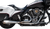 TRASK TM-5000BK Assault 2:1 Exhaust System - Black Straight