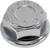 JOKER MACHINE 10-015C Steering Stem Nut - Chrome-Plated