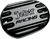 JOKER MACHINE 10-381B Front Brake Master Cylinder Cover - Joker Logo Black