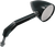 JOKER MACHINE 03-011BLK ViewTech V Billet Mirror - ViewTech 5 Side View Teardrop Black