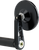JOKER MACHINE 09-313-DB Bar End Mirror - Bar End/Side View Round Black Straight 3-1/4"