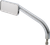 JOKER MACHINE 03-054-3L No. 1 Rectangle Mirror - No. 1 Standard Rectangle Chrome Left