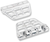 JOKER MACHINE 08-645-1B Serrated Passenger Floorboards - Black