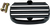 JOKER MACHINE 08-01SB Master Cylinder Cover - Smooth Black 99-17