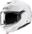 HJC EH06NUS6XWHV F100 Solid Modular Helmet - Solid White Large