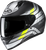 HJC FP54NUS6D3HV C10 Hiper Helmet - Hiper MC3HSF Large