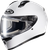 HJC FP54EUS8XWHV C10 Solid Snow Electric Helmet - Electric Solid White 2XL
