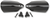 MEMPHIS SHADES MEB7218 Handguards - Black - Touring - Black Touring