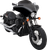 MEMPHIS SHADES MEP8501 Fairing Shield - 5" - Black - 5" Black