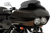 MEMPHIS SHADES MEP86011 Spoiler Windshield - 6-1/2" - Black - FLTR - 6-1/2" Black FLTR