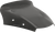 MEMPHIS SHADES MEP88310 Spoiler Windshield - 5" - Dark Black Smoke - FLTR - 5" Dark Black Smoke FLTR