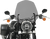 MEMPHIS SHADES MEP5273 El Paso Windshield - 17" - 9" Headlight Cutout - Black Smoke - 17" 9" Headlight Cutout Black Smoke