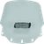 MEMPHIS SHADES MEP4750 Windshield - Clear - Standard - Vented - GL1500 - Clear Standard Vented GL1500