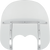 MEMPHIS SHADES MEM6730 Fats Windshield - 15" - Clear - FXDF - 15" Clear FXDF