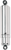 PROGRESSIVE SUSPENSION 412-4071C 412 Series Shocks — Chrome - 12.5" Standard Chrome FLH/T
