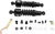 PROGRESSIVE SUSPENSION 412-4051B 412 Series Shocks — Black - 12" Standard Black H-D