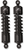 PROGRESSIVE SUSPENSION 412-4209C 412 Series Cruiser Shocks — Standard/Heavy Duty - 12.5" 412 Cruiser Series Chrome Standard/Heavy Duty