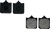 GBRAKES GB0535-03 Carbon Race Brake Pads - Front