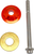 PAUL YAFFE BAGGER NATION PYO:12PSK-18L-OR Steering Stem Nut - Orange