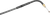 MAGNUM SHIELDING 4316 Black Pearl™ Braided Throttle Cable - 38"