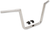 LA CHOPPERS LA-7312-63 1-1/4" Hefty Twin Peaks Handlebar - 13" - Chrome - 13" Chrome