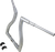 LA CHOPPERS LA-7317-14 Thresher Handlebar - 14" - Chrome - 14" Chrome
