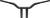 LA CHOPPERS LA-7343-10B One-Piece Kage Fighter Handlebar - 10" x 1-1/2" - Black - 10" x 1-1/2" Black