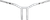 LA CHOPPERS LA-7369-10 One-Piece Kage Fighter Handlebar - Pullback - 10" x 1-1/4" - Chrome - Pullback 10" x 1-1/4" Chrome