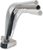 LA CHOPPERS LA-7400-00 Angled Handlebar Riser Bushing Kit - 5° - Chrome - 5° Chrome