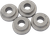 LA CHOPPERS LA-7400-50R Solid Handlebar Riser Bushing - Raw
