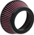 LA CHOPPERS LA-XXXFSM Replacement Air Filter - Red - LA Choppers/Affliction Air Cleaners - Big Twin - Red LA Choppers/Affliction Air Cleaners Big Twin