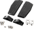 LA CHOPPERS LA-P101-02B Mini Floorboards - Driver - Black - Driver Black