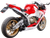 LEOVINCE 15207BU LV-10 Slip-On Muffler - Black Stainless Steel CBR1000RR