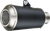 LEOVINCE 9746BU Universal LV-10 Slip-On Muffler - Black Edition