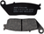EBC FA196 Organic Base "FA" Brake Pads