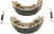 EBC 614 Carbon Graphite "X" Brake Shoes