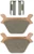 EBC FA345HH HH Sintered Harley/Buell Brake Pads