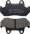 EBC FA69/3 Organic Base "FA" Brake Pads