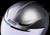 ICON 0101-14974 Domain™ Cornelius Helmet - Cornelius Silver Medium