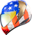ICON 0101-18330 Domain™ Limited Edition Amerikarma Helmet - Amerikarma Glory 3XL