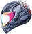 ICON 0101-18524 Domain™ Nouveau Helmet - Nouveau Silver Small