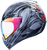ICON 0101-18525 Domain™ Nouveau Helmet - Nouveau Silver Medium