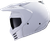 ICON 0104-3309 Elsinore™ Monotype Helmet - Monotype White Small