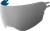 ICON 0130-1399 Dropshield Ultra™ Shield - Ultraflite™ Warboy Chrome