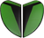 ICON 0133-1217 Airform™ Helmet Side Plates — Conflux - Conflux Green