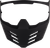 ICON 0133-1573 Elsinore™ Helmet Face Mask - Rubatone Black