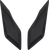 ICON 0133-1703 Ultraflite™ Helmet Forehead Vents - Gloss Black