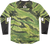 ICON 2824-0085 Tiger’s Blood Jersey - Green Camo Medium
